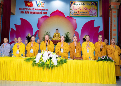 Sầm Sơn: Khai mạc Khoá sinh hoạt Phật Pháp “Tuổi trẻ hướng Phật - Chùa Khải Nam”, lần thứ X